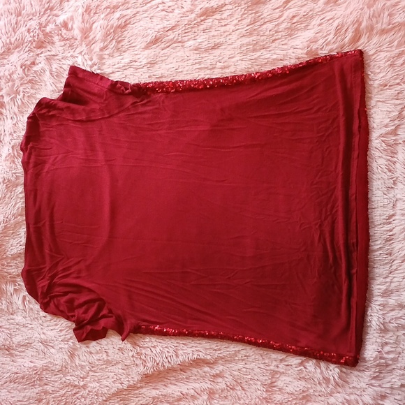 Sequin top sz l - Picture 3 of 5